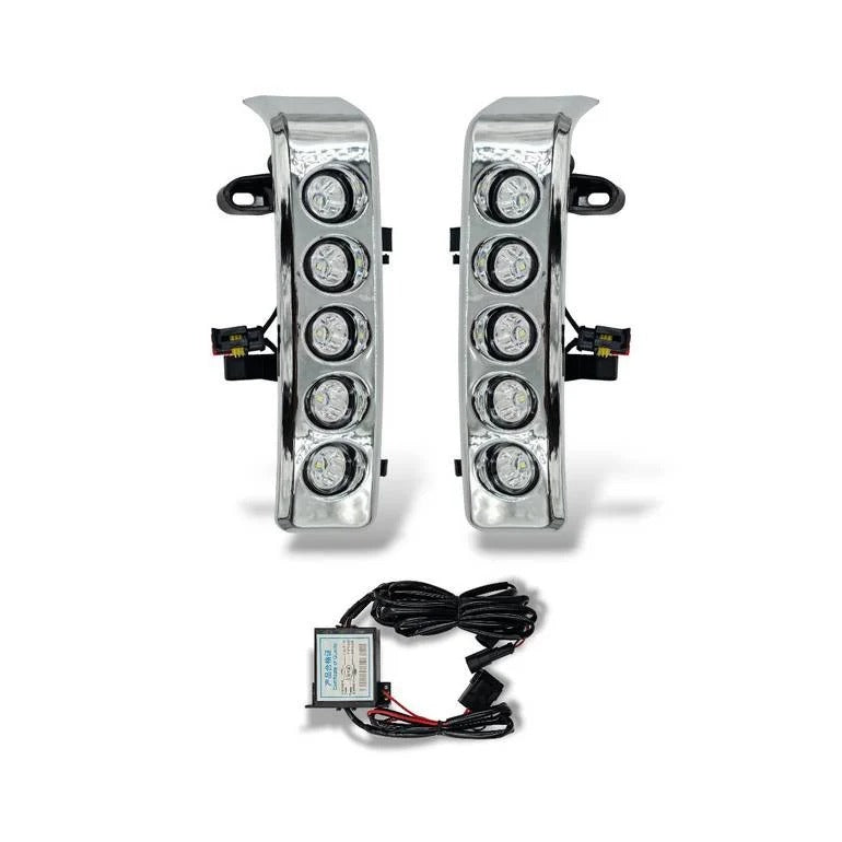 طقم كشاف ضباب شاص 2012 LED - طولي