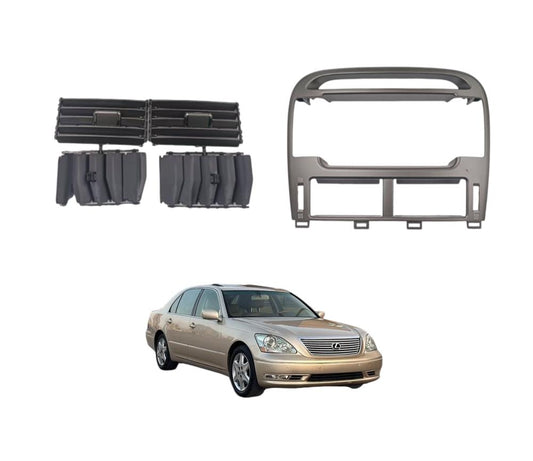 ديكور مسجل واجهة مع ريش مكيف لكزس LS430 2001-2006