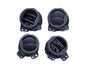 طقم ريش مكيف شاص مدور 4 قطع